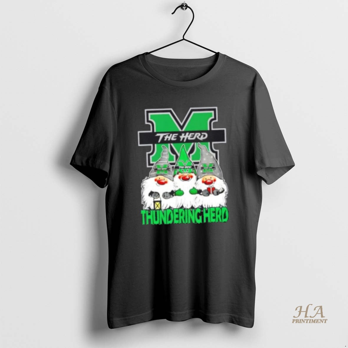 Official Marshall Thundering Herd X Gnomes Xmas Christmas T-Shirts, Hoodie, Sweatshirt | InkNestWear.com