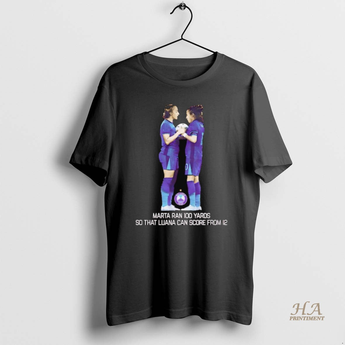 Official Marta Ran 100 Yards So That Luana Can Score From 12 Orlando Pride T-Shirts, Hoodie, Sweatshirt | InkNestWear.com