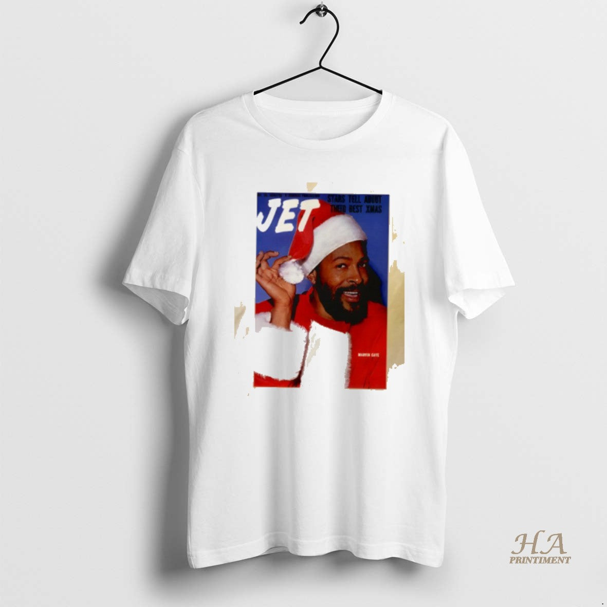 Official Marvin Gaye Black Santa Christmas T-Shirts, Hoodie, Sweatshirt | InkNestWear.com