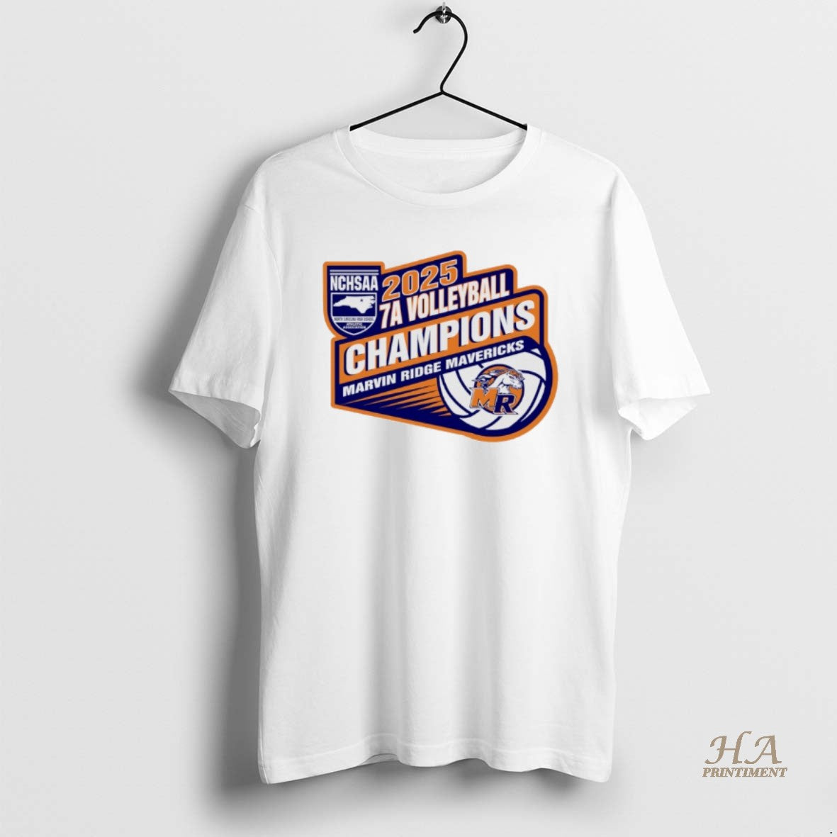Official Marvin Ridge Mavericks 2025 Nchsaa 7a Volleyball Champions T-Shirts, Hoodie, Sweatshirt | InkNestWear.com