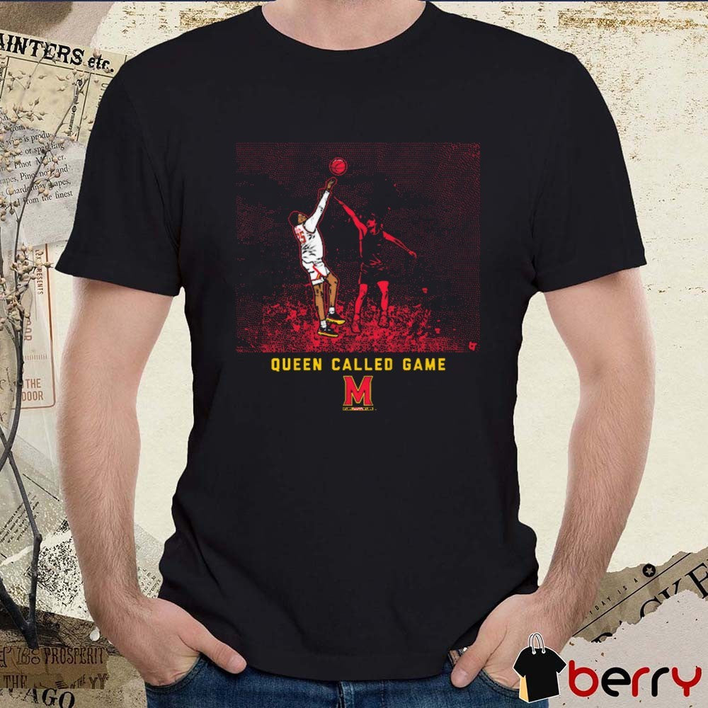 Maryland Terrapins Basketball Derik Queen Called Game 2025 NCAA Big Ten Conference Graphic t-shirt