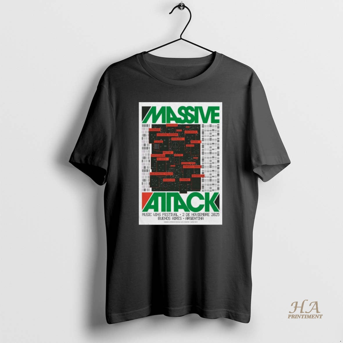 Official Massive Attack Music Wins Festival On November 2 2025 Buenos Aires Argentina T-Shirts, Hoodie, Sweatshirt