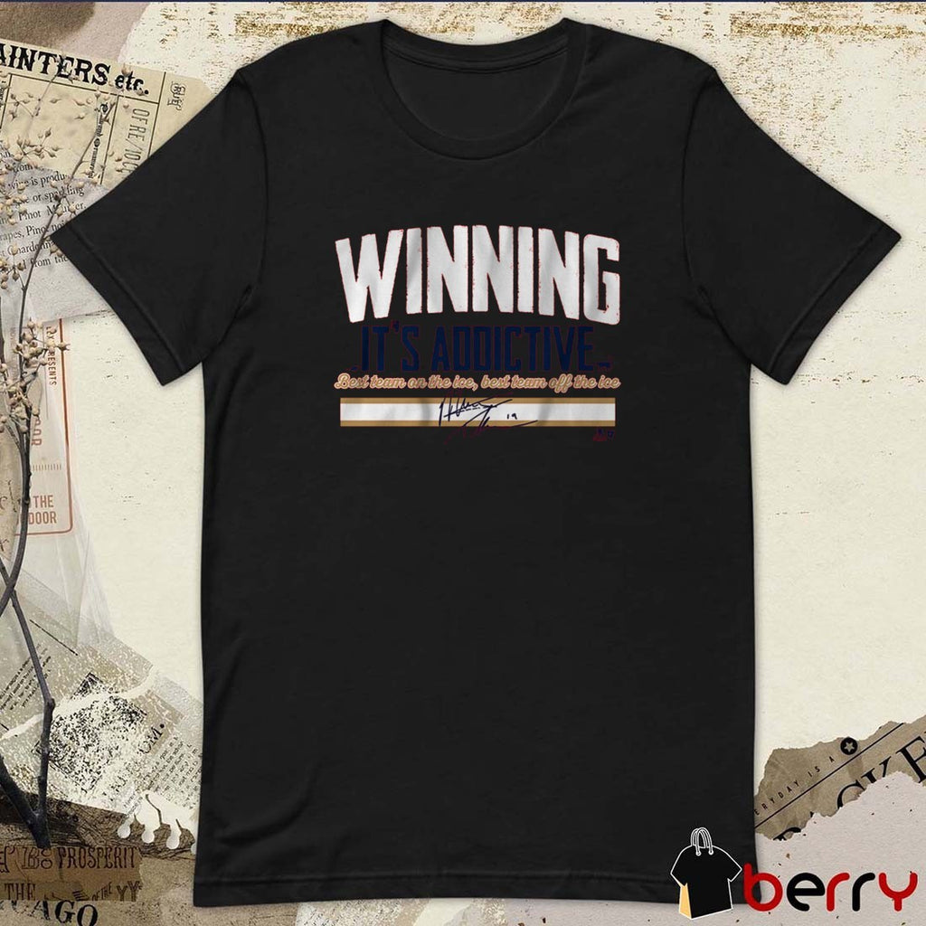 Matthew Tkachuk Winning It’s Addictive Best Team On The Ice Best Team Off The Ice Florida Panthers Signature t-shirt