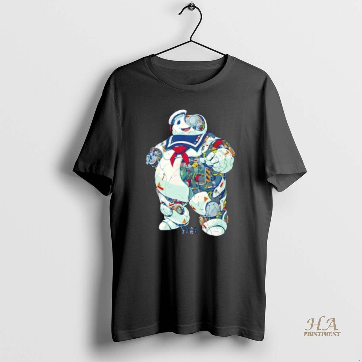 Official Mecha Stay Puft Robot Mashup Design T-Shirts, Hoodie, Sweatshirt | InkNestWear.com