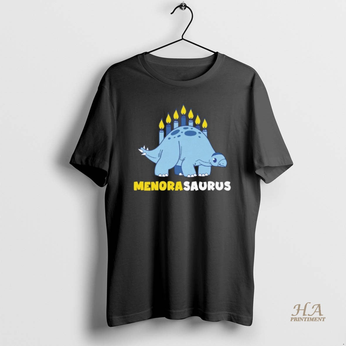 Official Menorasaurus Hanukkah T-Shirts, Hoodie, Sweatshirt | InkNestWear.com