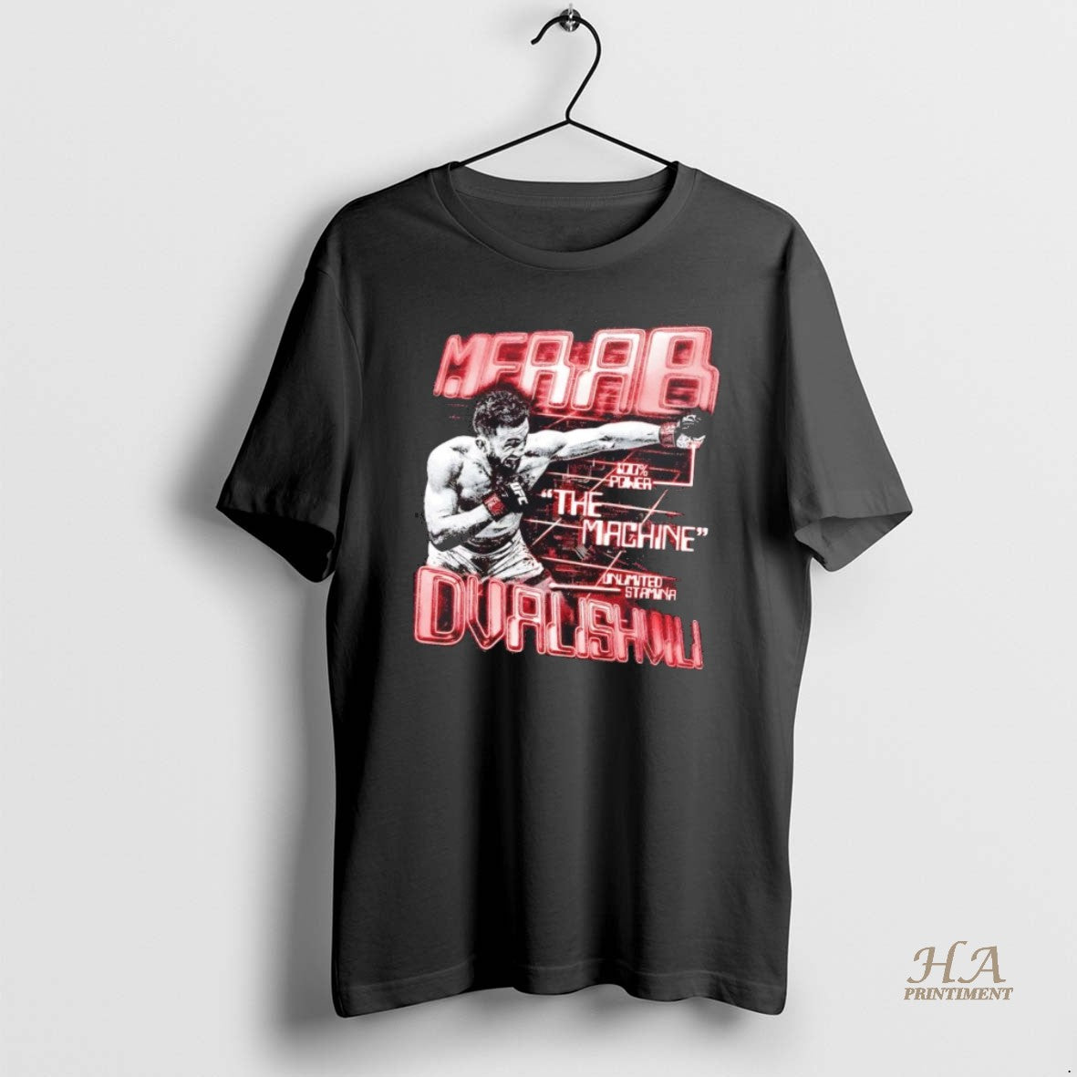 Official Merab Dvalishvili The Machine Unlimited Stamina T-Shirts, Hoodie, Sweatshirt | InkNestWear.com