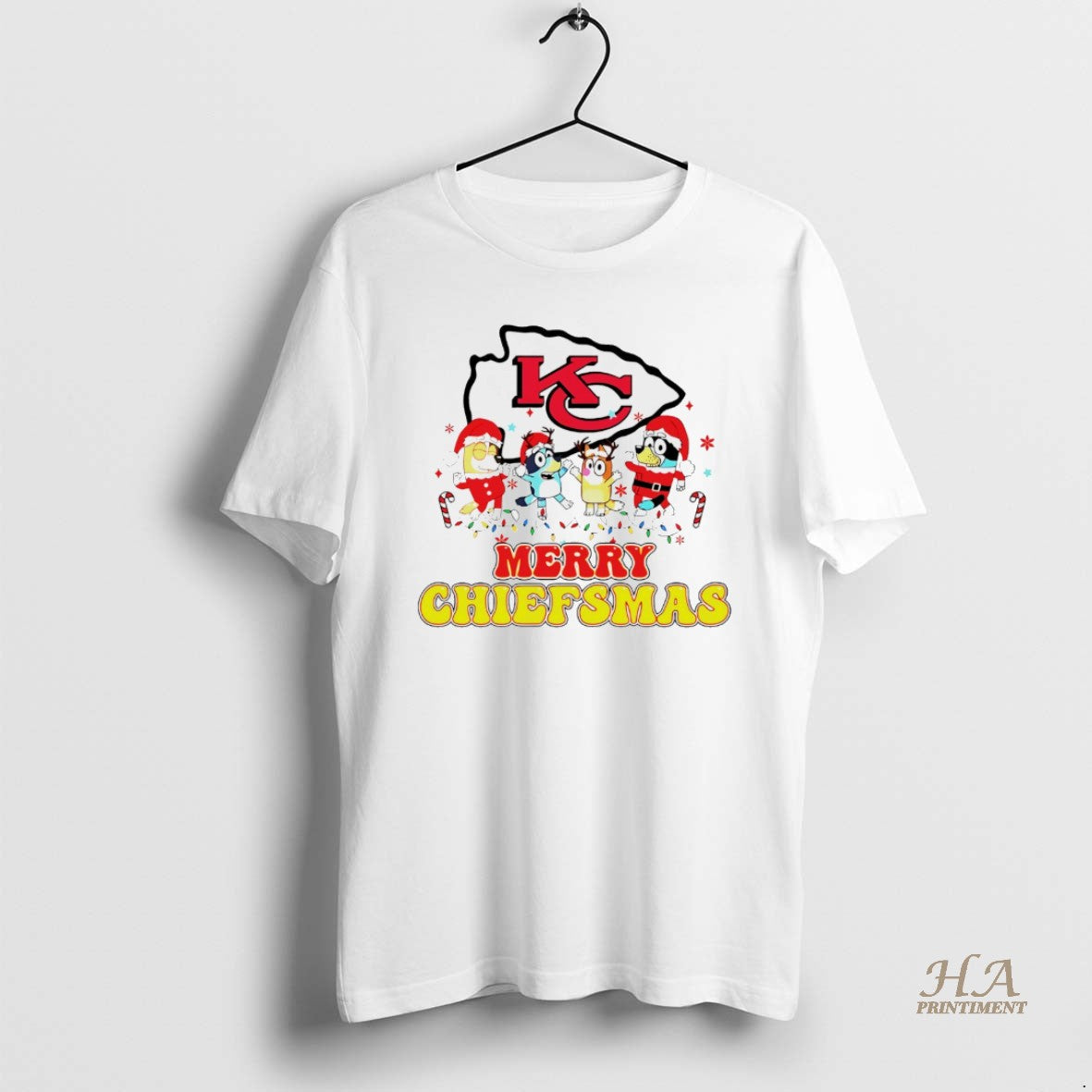 Official Merry Chiefsmas Kansas City Chiefs Christmas Bluey Cartoon White T-Shirts, Hoodie, Sweatshirt | InkNestWear.com