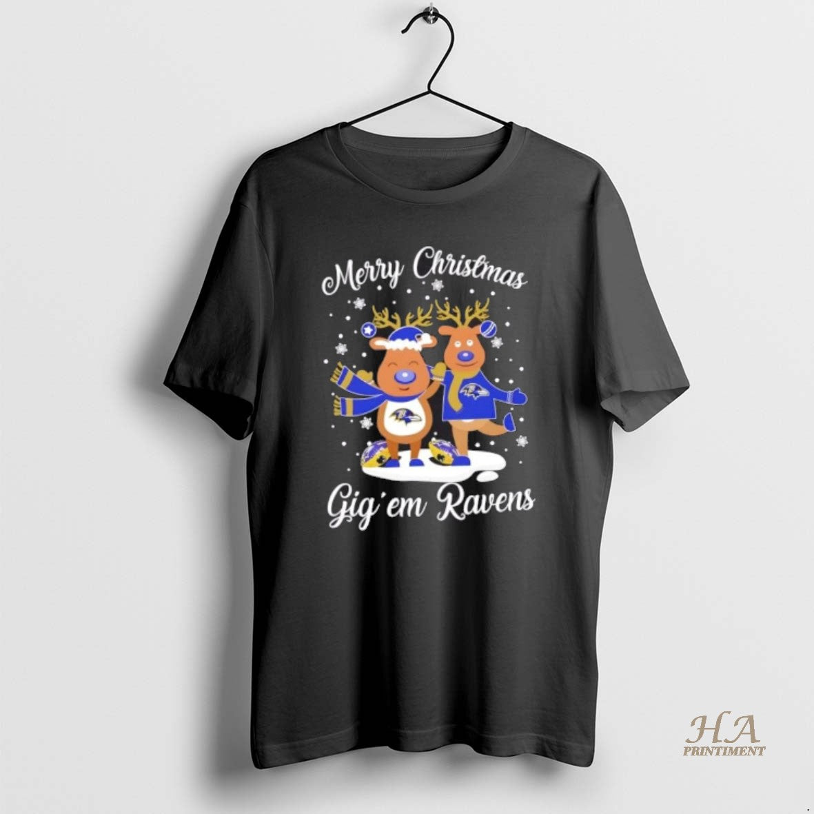 Official Merry Christmas Gig Em Baltimore Ravens Football T-Shirts, Hoodie, Sweatshirt | InkNestWear.com