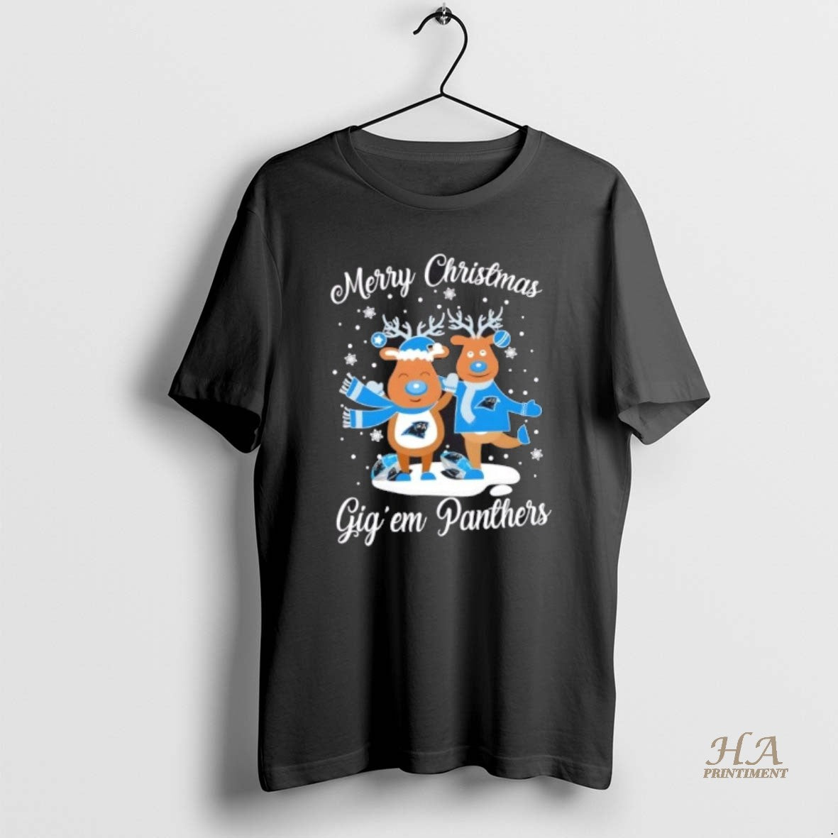 Official Merry Christmas Gig Em Carolina Panthers Football T-Shirts, Hoodie, Sweatshirt | InkNestWear.com
