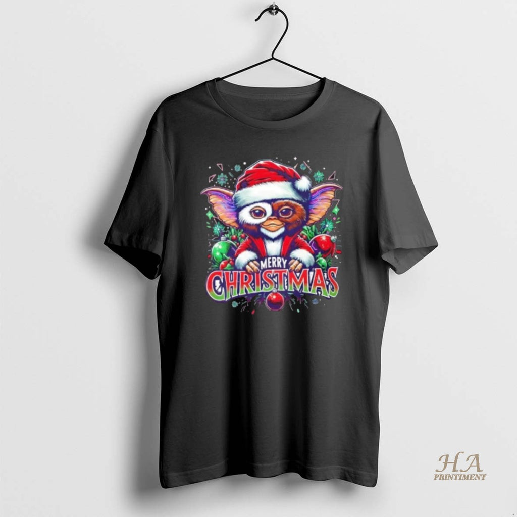 Official Merry Christmas Gremlin Gizmo Holiday T-Shirts, Hoodie, Sweatshirt | InkNestWear.com