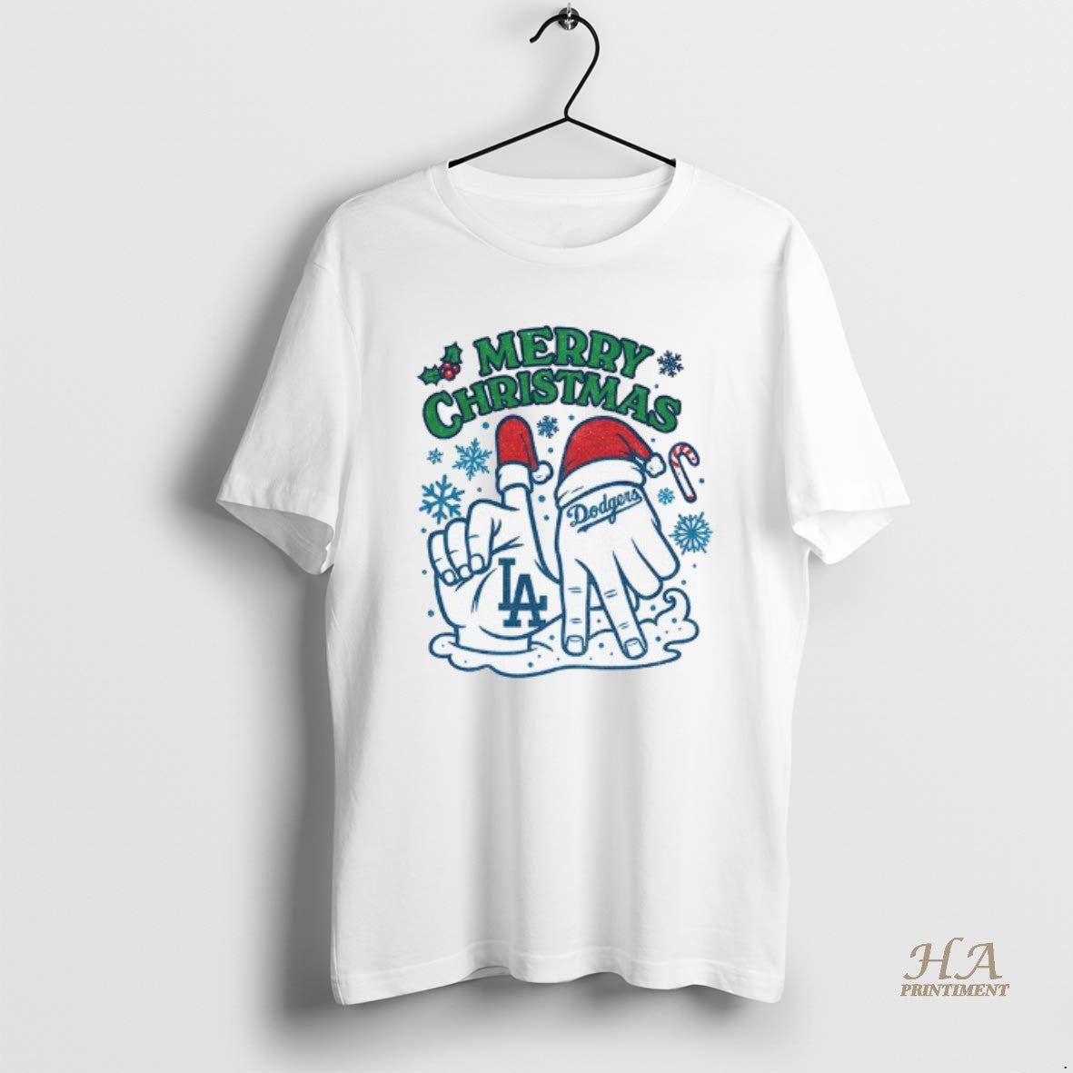 Official Merry Christmas Los Angeles Dodgers Hands Mlb Baseball World Series 2025 T-Shirts, Hoodie, Sweatshirt