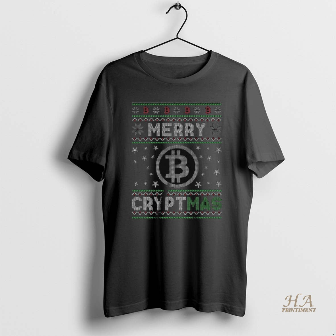 Official Merry Cryptmas Bitcoin Merry Christmas T-Shirts, Hoodie, Sweatshirt | InkNestWear.com