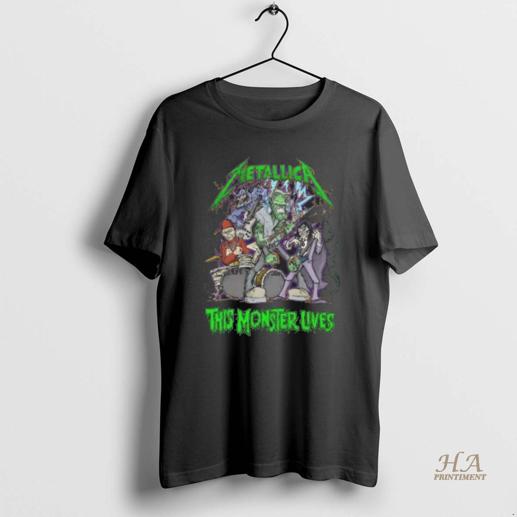 Official Metallica Halloween 2025 This Monster Lives X Squindo Metallica Monsters T-Shirts, Hoodie, Sweatshirt