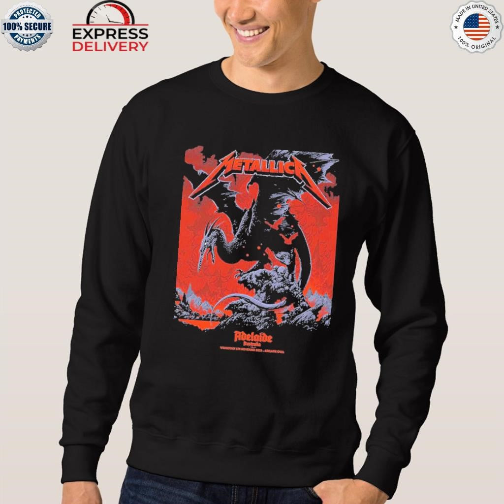 Metallica M72 Adelaide Australia Pop Up Art By Ken Taylor At Adelaide Oval On November 5 2025 Shirt