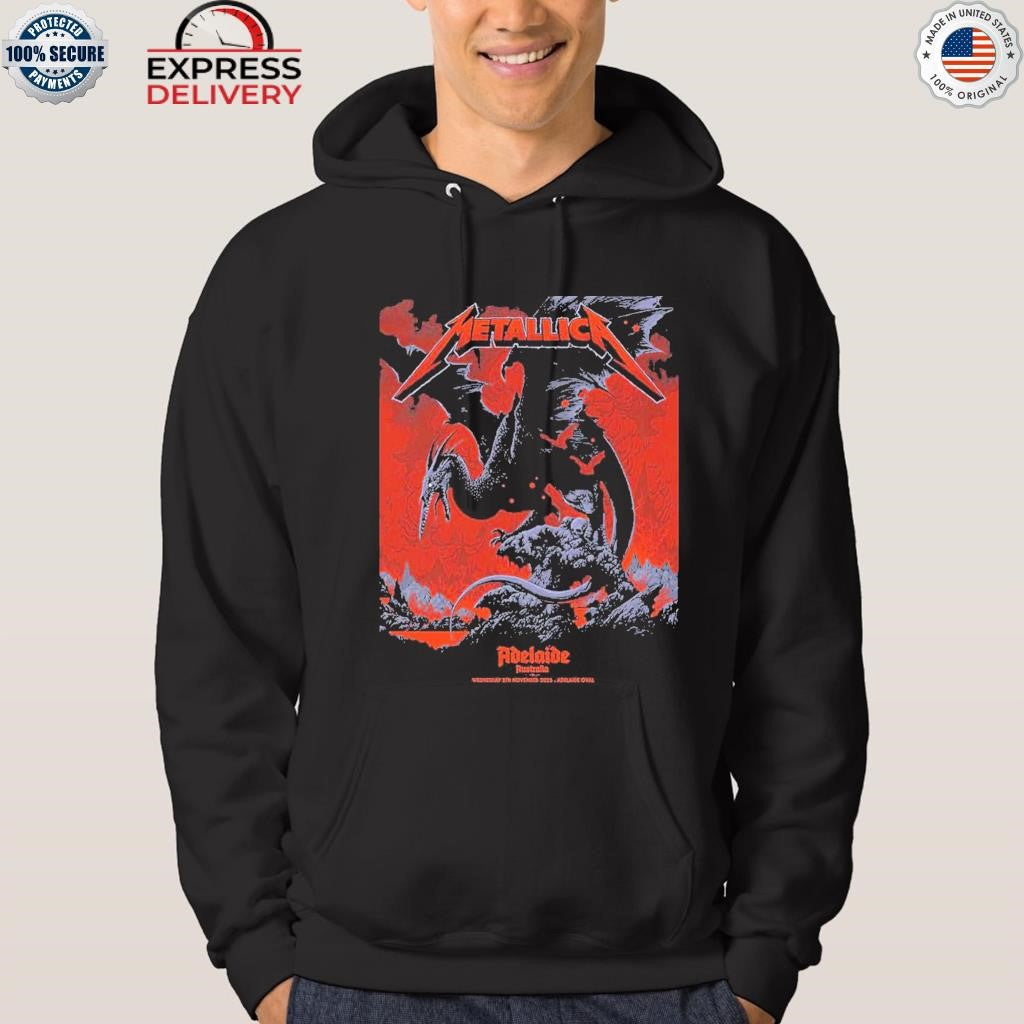Metallica M72 Adelaide Australia Pop Up Art By Ken Taylor At Adelaide Oval On November 5 2025 Shirt