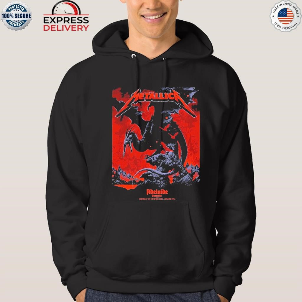 Metallica M72 Adelaide Australia Pop Up By Ken Taylor At Adelaide Oval On November 5 2025 Shirt
