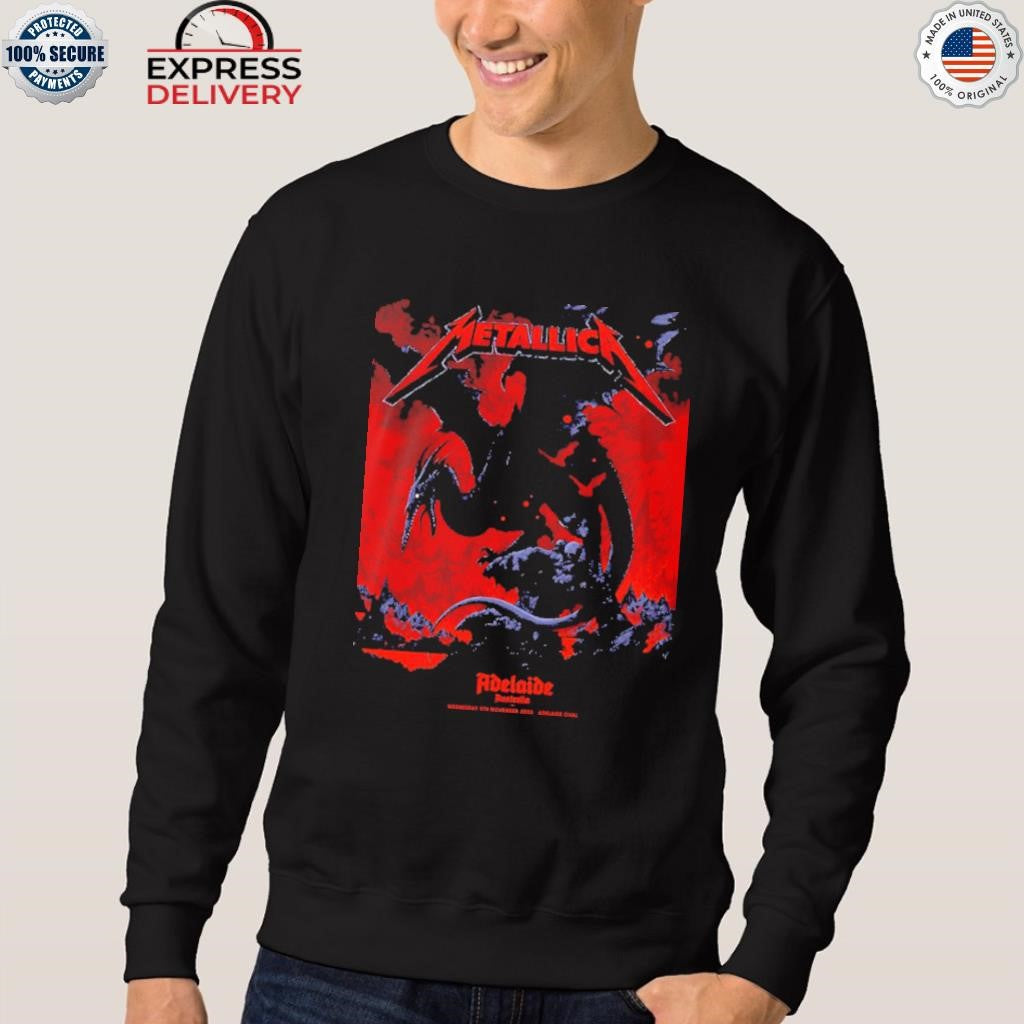 Metallica M72 Adelaide Australia Pop-Up Shop 2025 Shirt