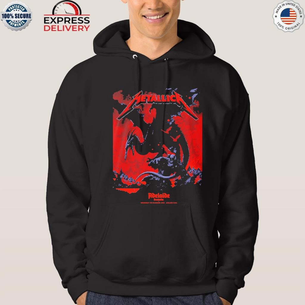 Metallica M72 Adelaide Australia Pop-Up Shop 2025 Shirt