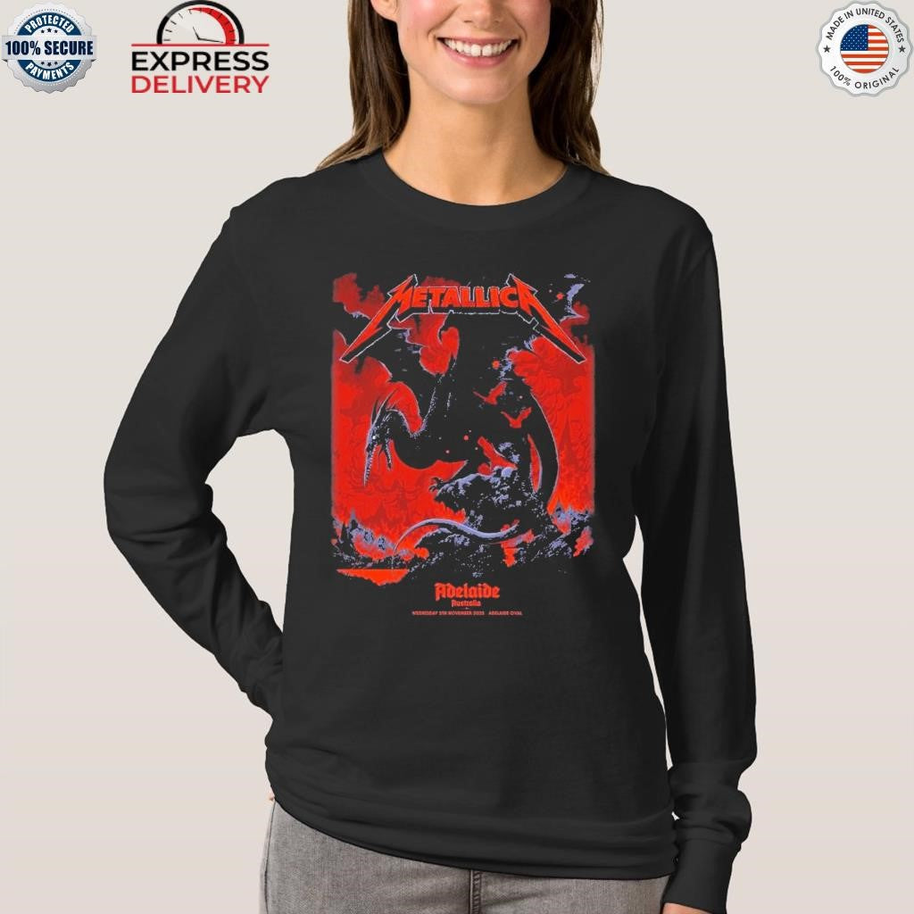 Metallica M72 Adelaide Oval in Adelaide, Australia on November 5, 2025 Ken Taylor Artwork Shirt