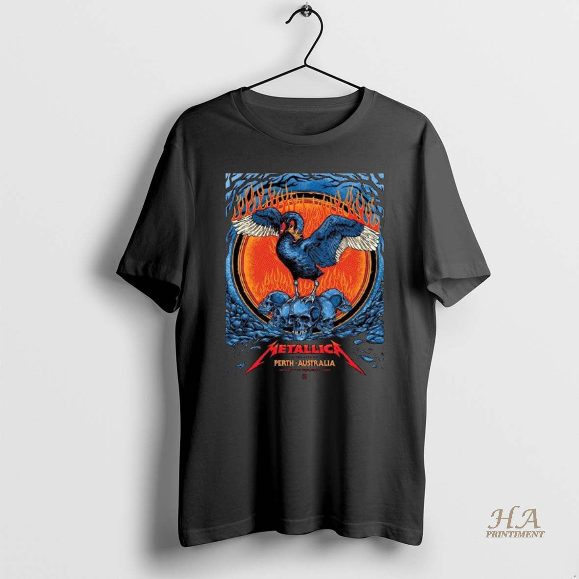 Official Metallica M72 Optus Stadium Perth Australia 2025 Venue 1 November 2025 Long T-Shirts, Hoodie, Sweatshirt