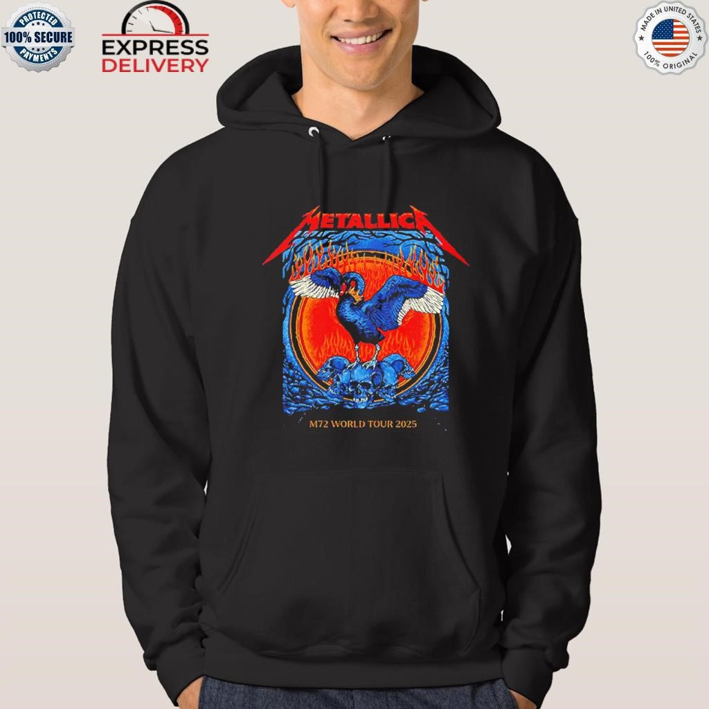 Metallica M72 Perth 2025 Exclusive At Optus Stadium On 1 November 2025 In Australia M72 World Tour 2025 Shirt