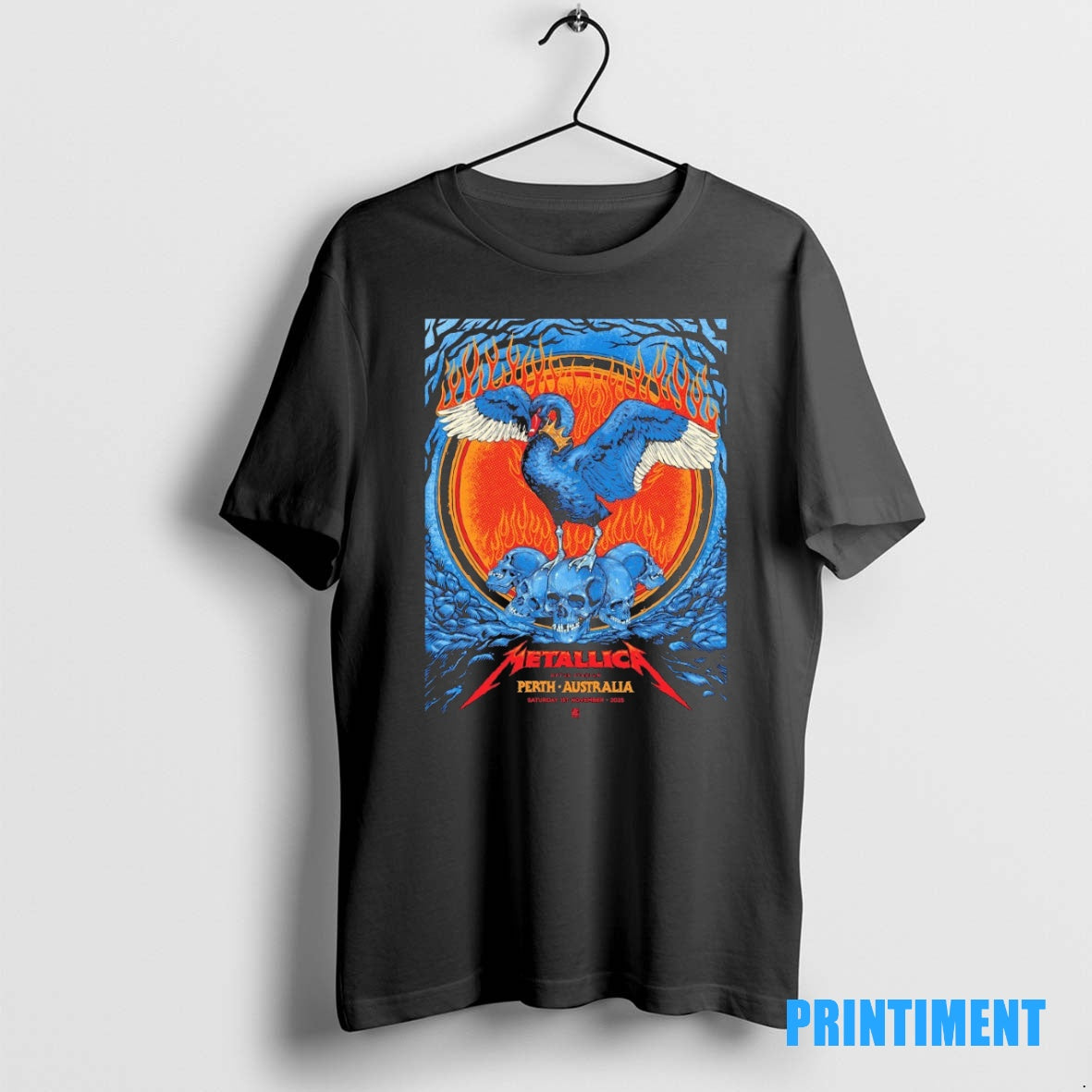 Official Metallica M72 Perth Australia 2025 Merchandise At Optus Stadium On November 1st 2025 M72 T-Shirts, Hoodie,...