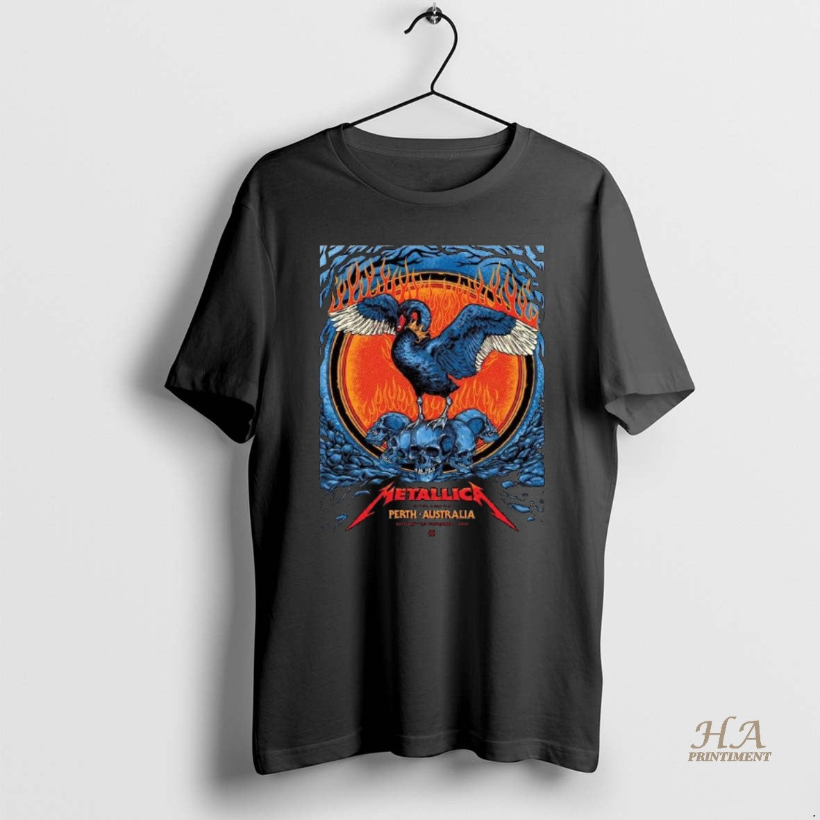Official Metallica M72 Perth Australia 2025 Venue At Optus Stadium On 1 November 2025 Black T-Shirts, Hoodie, Sweatshirt