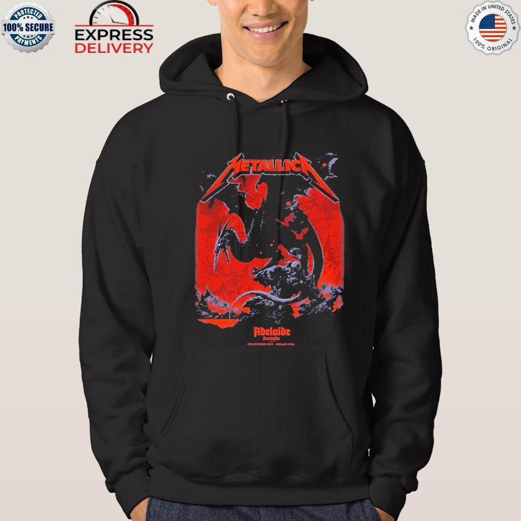 Metallica M72 Pop-Up For Adelaide Australia At Oval On November 5th 2025 By Ken Taylor Shirt