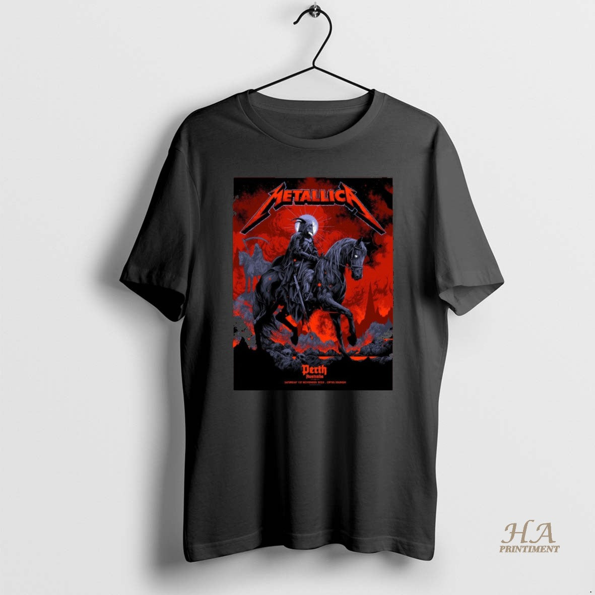 Official Metallica At Optus Stadium In Perth Australia On November 1 2025 On The M72 T-Shirts, Hoodie, Sweatshirt