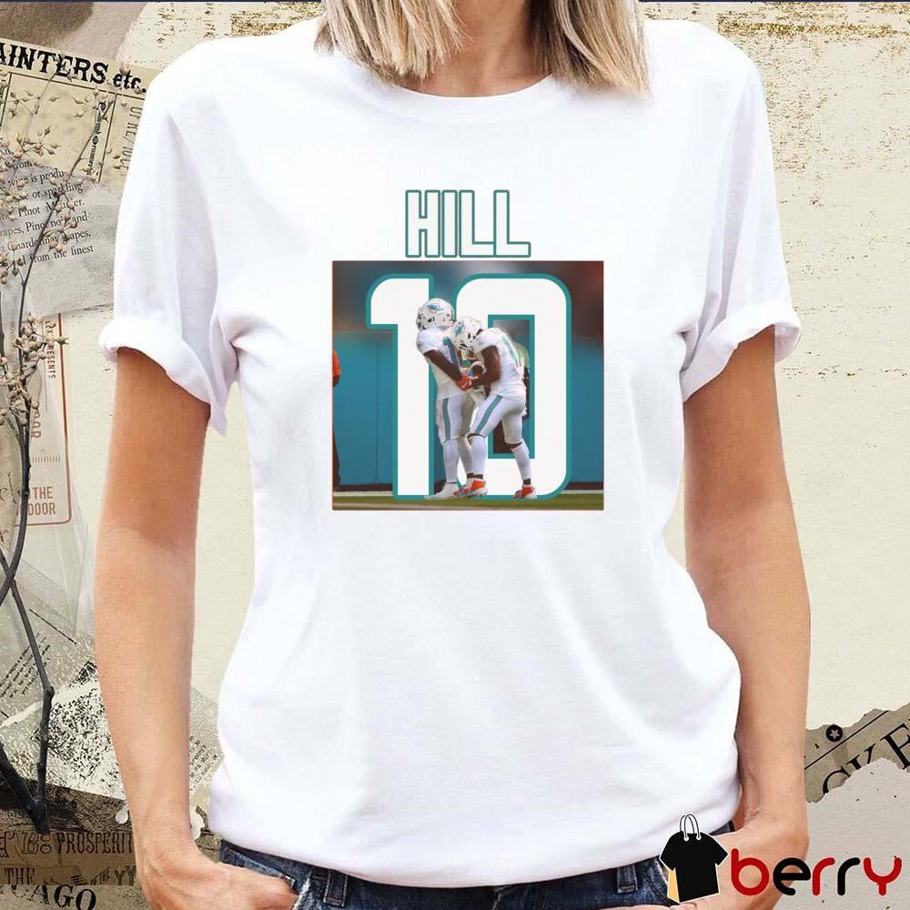 Miami Dolphins Tyreek Hill Celebrates His Touchdown By Pretending To Be Handcuffed By Team t-shirt