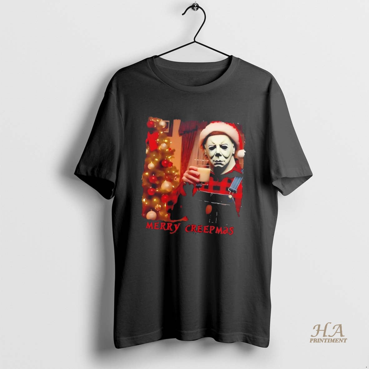 Official Michael Myers Merry Creepmas Christmas T-Shirts, Hoodie, Sweatshirt | InkNestWear.com