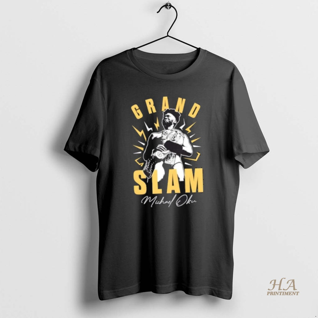 Official Michael Oku Grand Slam T-Shirts, Hoodie, Sweatshirt | InkNestWear.com