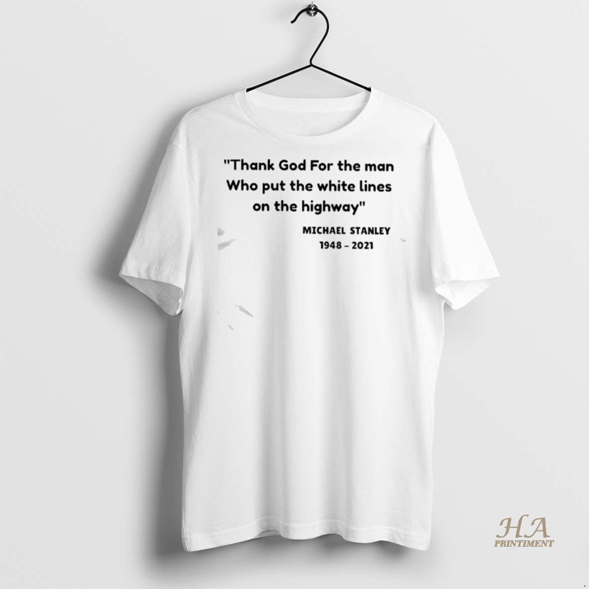 Official Michael Stanley Thank God For The Man Who Put The White Lines On The T-Shirts, Hoodie, Sweatshirt | InkNestWear.com
