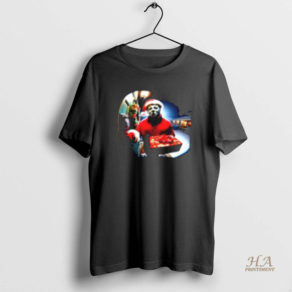 Official Michael Mayer Knock On The Door Merry Christmas T-Shirts, Hoodie, Sweatshirt | InkNestWear.com