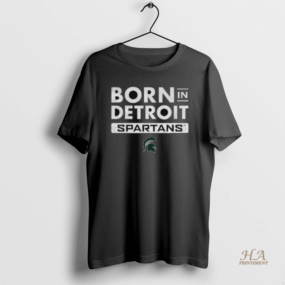 Official Michigan State Spartans Born In Detroit T-Shirts, Hoodie, Sweatshirt | InkNestWear.com