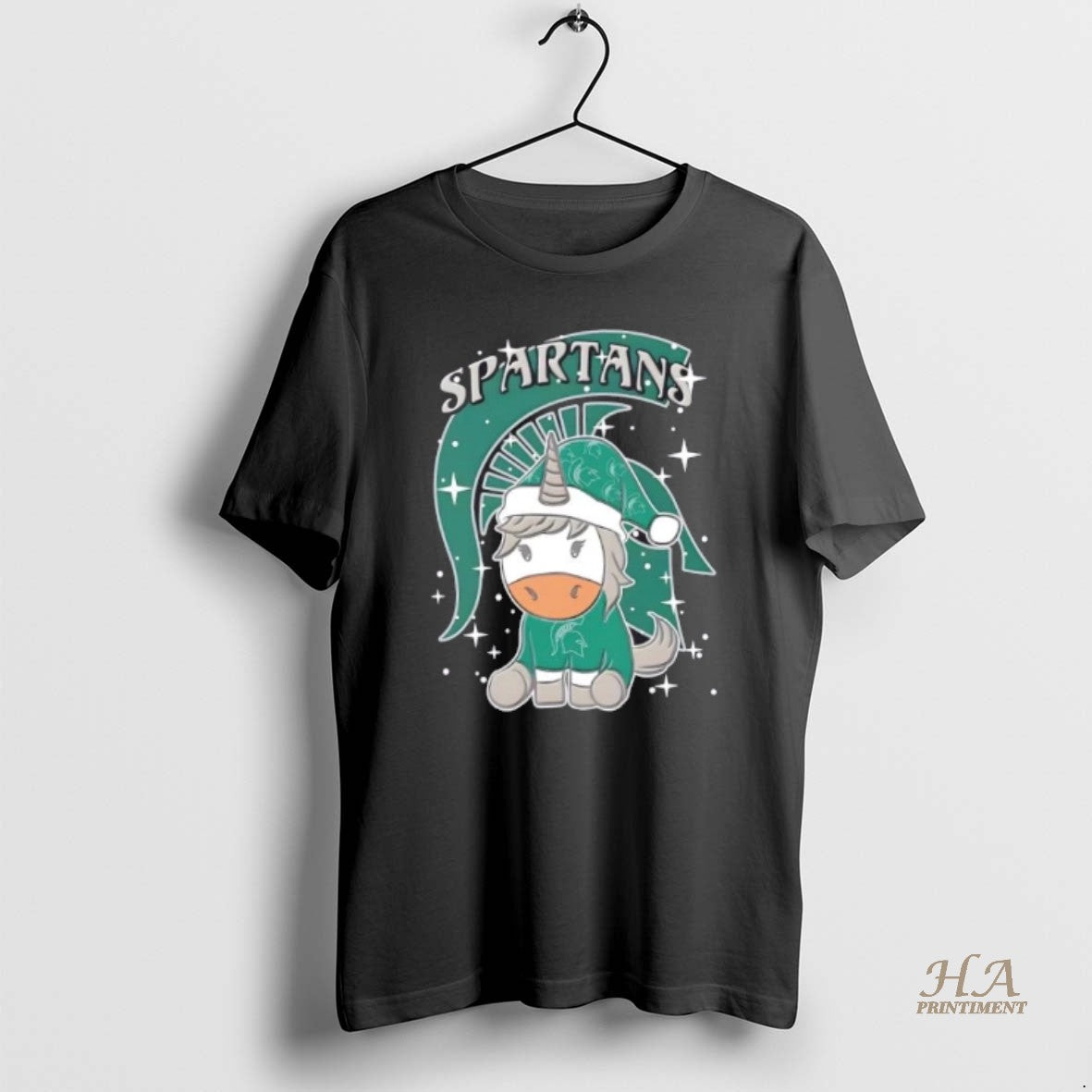 Official Michigan State Spartans Football X Unicorn Merry Christmas T-Shirts, Hoodie, Sweatshirt | InkNestWear.com