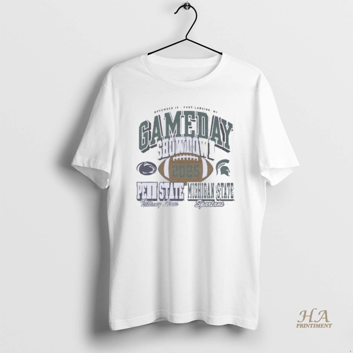 Official Michigan State Spartans Vs Penn State Nittany Lions 2025 Gameday Showdown T-Shirts, Hoodie, Sweatshirt