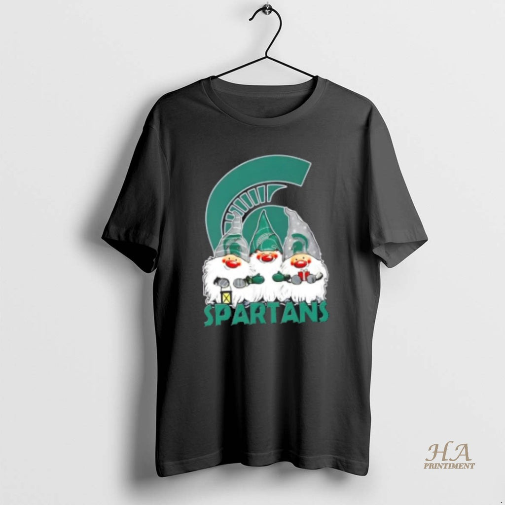 Official Michigan State Spartans X Gnomes Xmas Christmas T-Shirts, Hoodie, Sweatshirt | InkNestWear.com