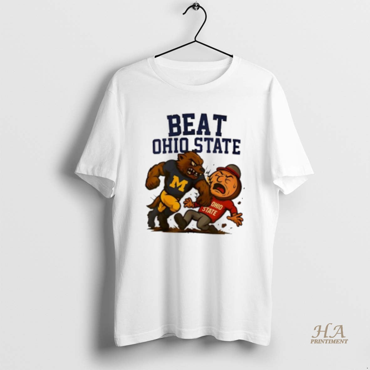 Official Michigan Wolverines Beat Ohio State 2025 Mascot T-Shirts, Hoodie, Sweatshirt | InkNestWear.com