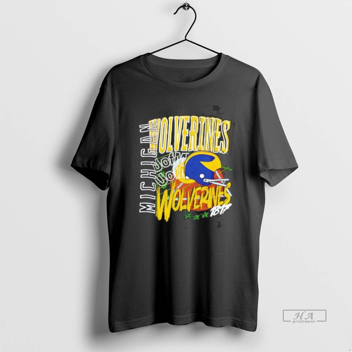Official Michigan Wolverines Football Since 1817 Logo Vintage T-Shirts, Hoodie, Sweatshirt | InkNestWear.com