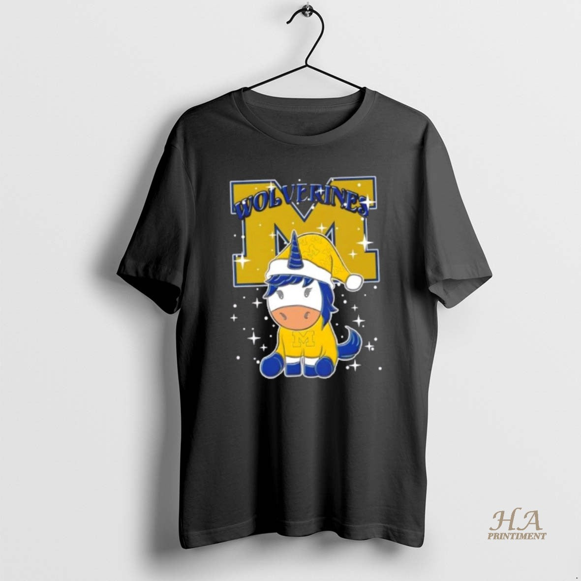 Official Michigan Wolverines Football X Unicorn Merry Christmas T-Shirts, Hoodie, Sweatshirt | InkNestWear.com