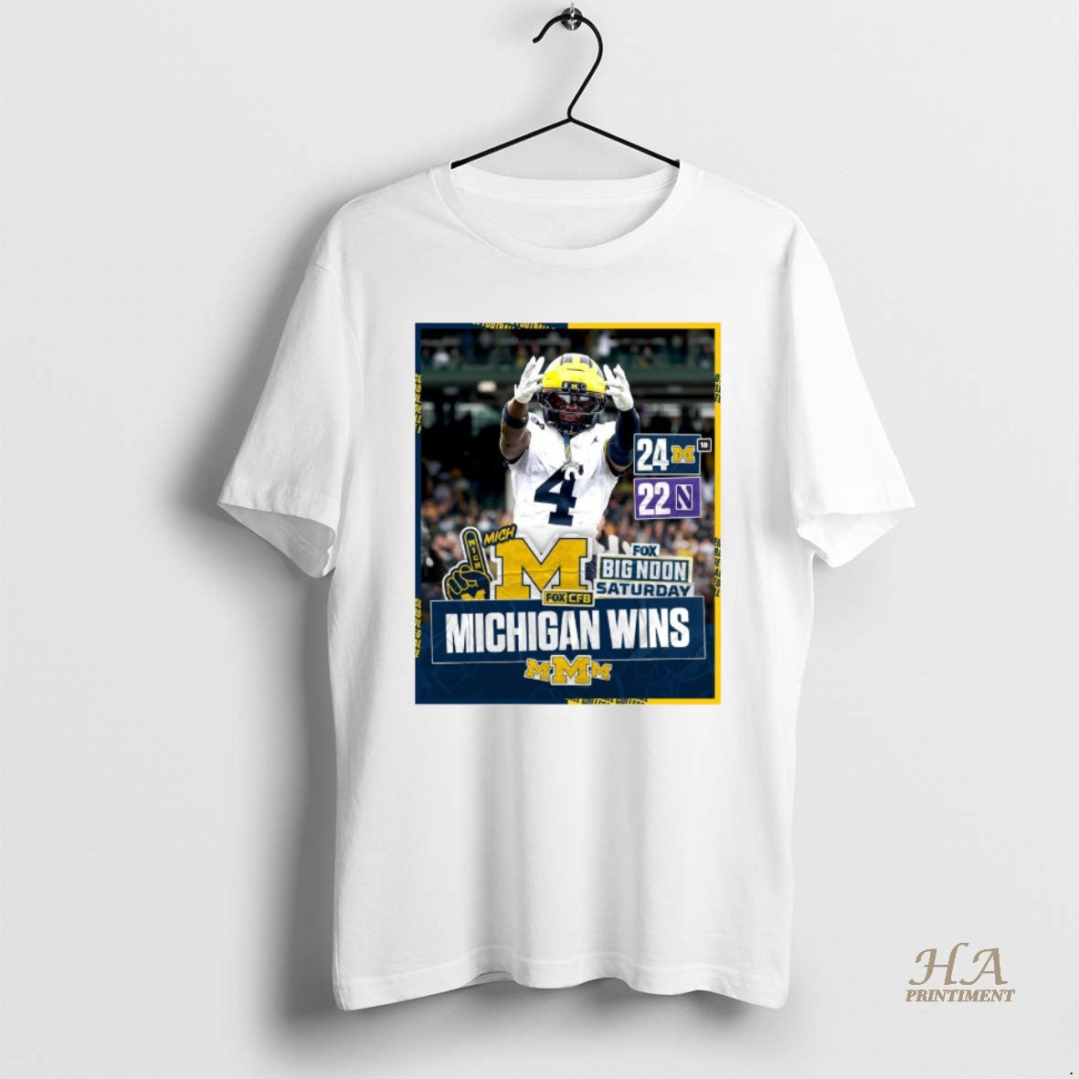 Official Michigan Wolverines Vs Northwestern Wildcats Final Score 24 22 November 15 2025 T-Shirts, Hoodie, Sweatshirt