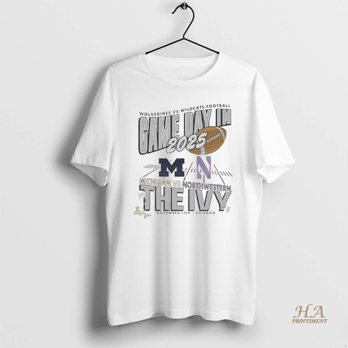 Official Michigan Wolverines Vs Northwestern Wildcats Game Day In 2025 The Ivy T-Shirts, Hoodie, Sweatshirt | InkNestWear.com