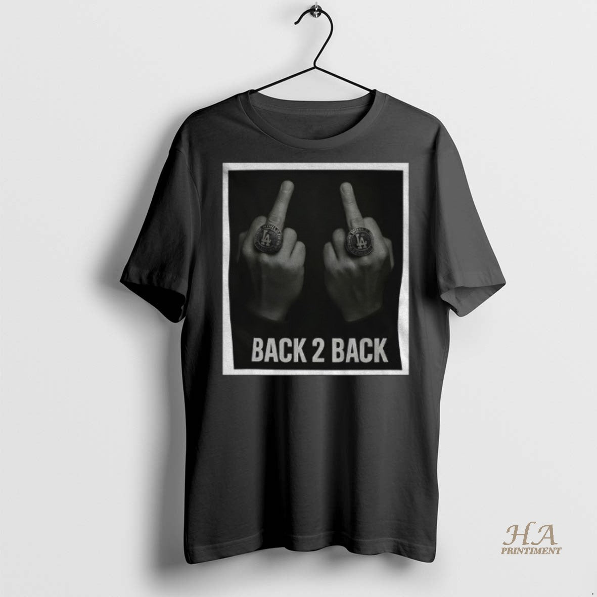 Official Middle Finger Rings Champs Back 2 Back Los Angeles Dodgers 2025 World Series Champions T-Shirts, Hoodie, Sweatshirt