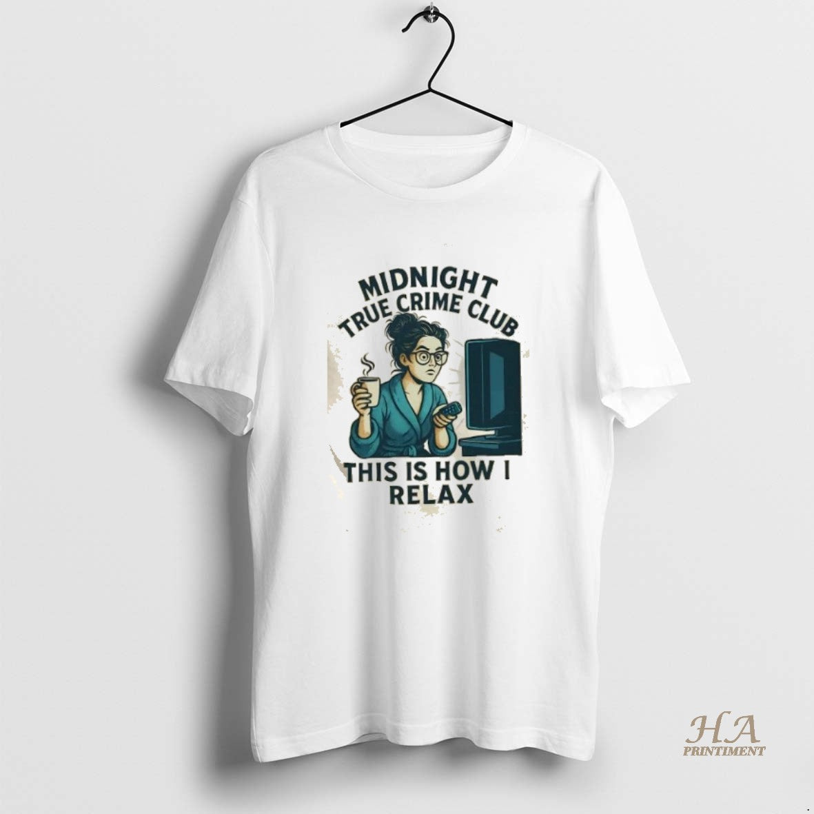 Official Midnight True Crime Club This Is How I Relax T-Shirts, Hoodie, Sweatshirt | InkNestWear.com
