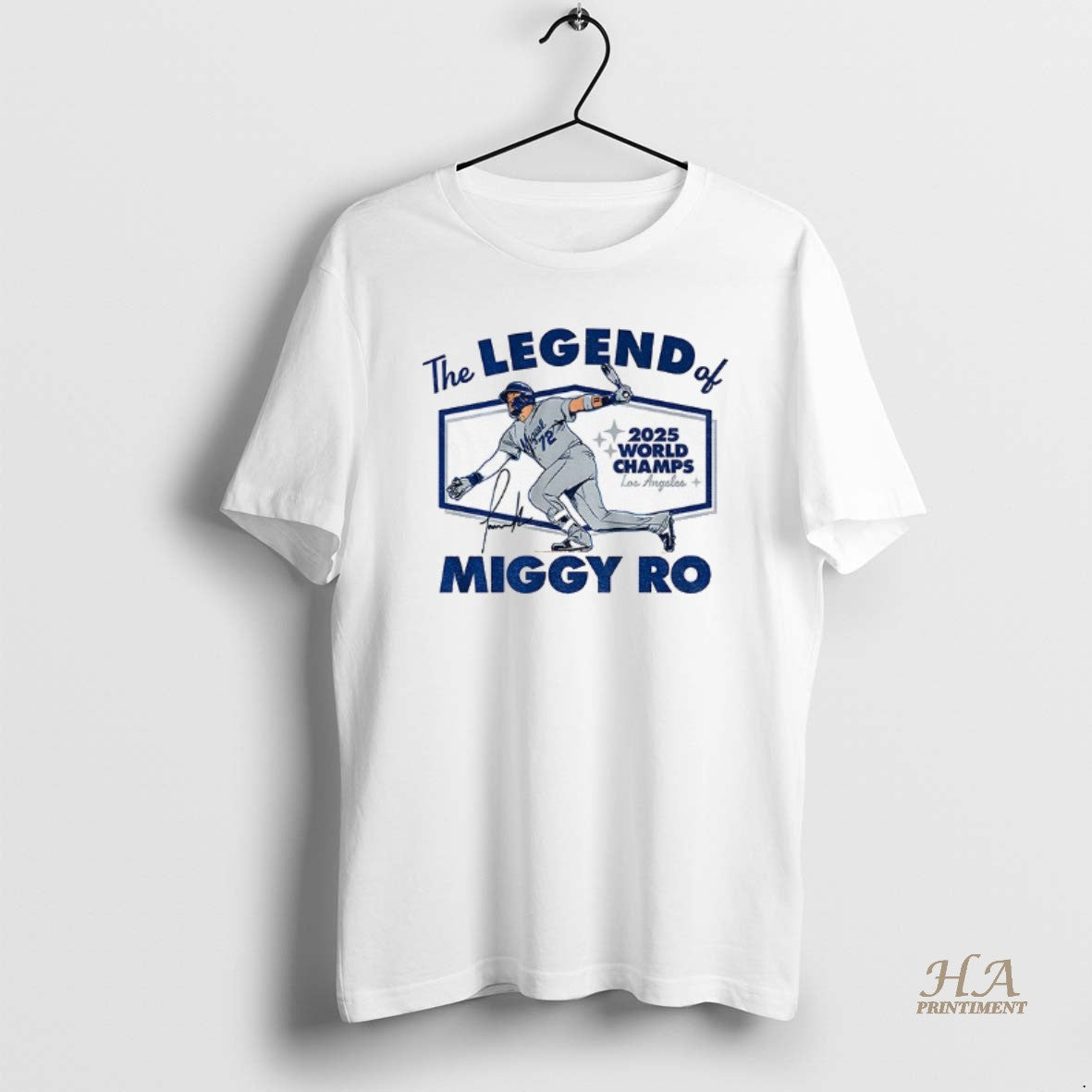 Official Miguel Rojas Los Angeles Dodgers The Legend Of Miggy Ro World Champs Series 2025 T-Shirts, Hoodie, Sweatshirt