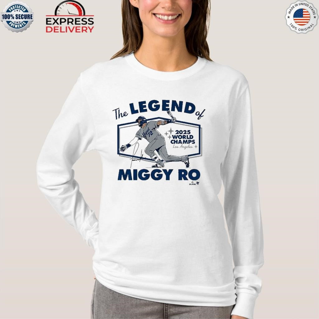 Miguel Rojas The Legend Of Miggy Ro Shirt