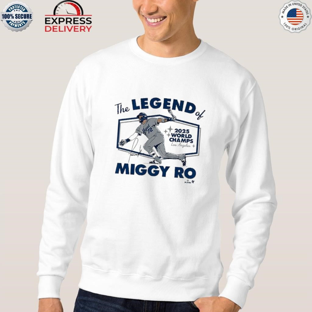 Miguel Rojas The Legend Of Miggy Ro Shirt