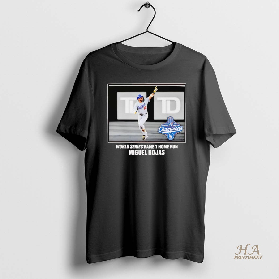 Official Miguel Rojas World Series Game 7 Home Run 2025 T-Shirts, Hoodie, Sweatshirt | InkNestWear.com