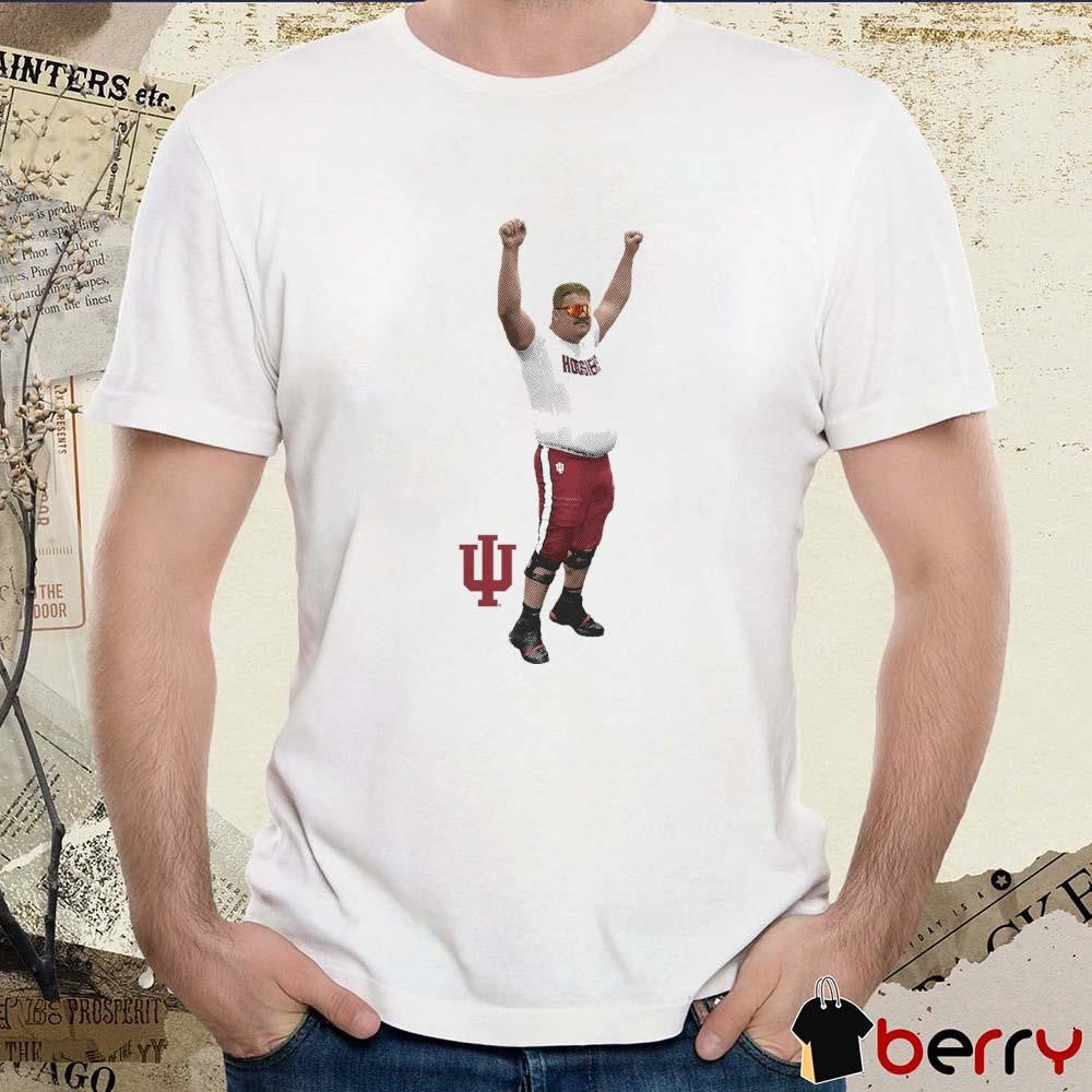 Mike Katic Indiana Hoosiers Profile Graphic t-shirt